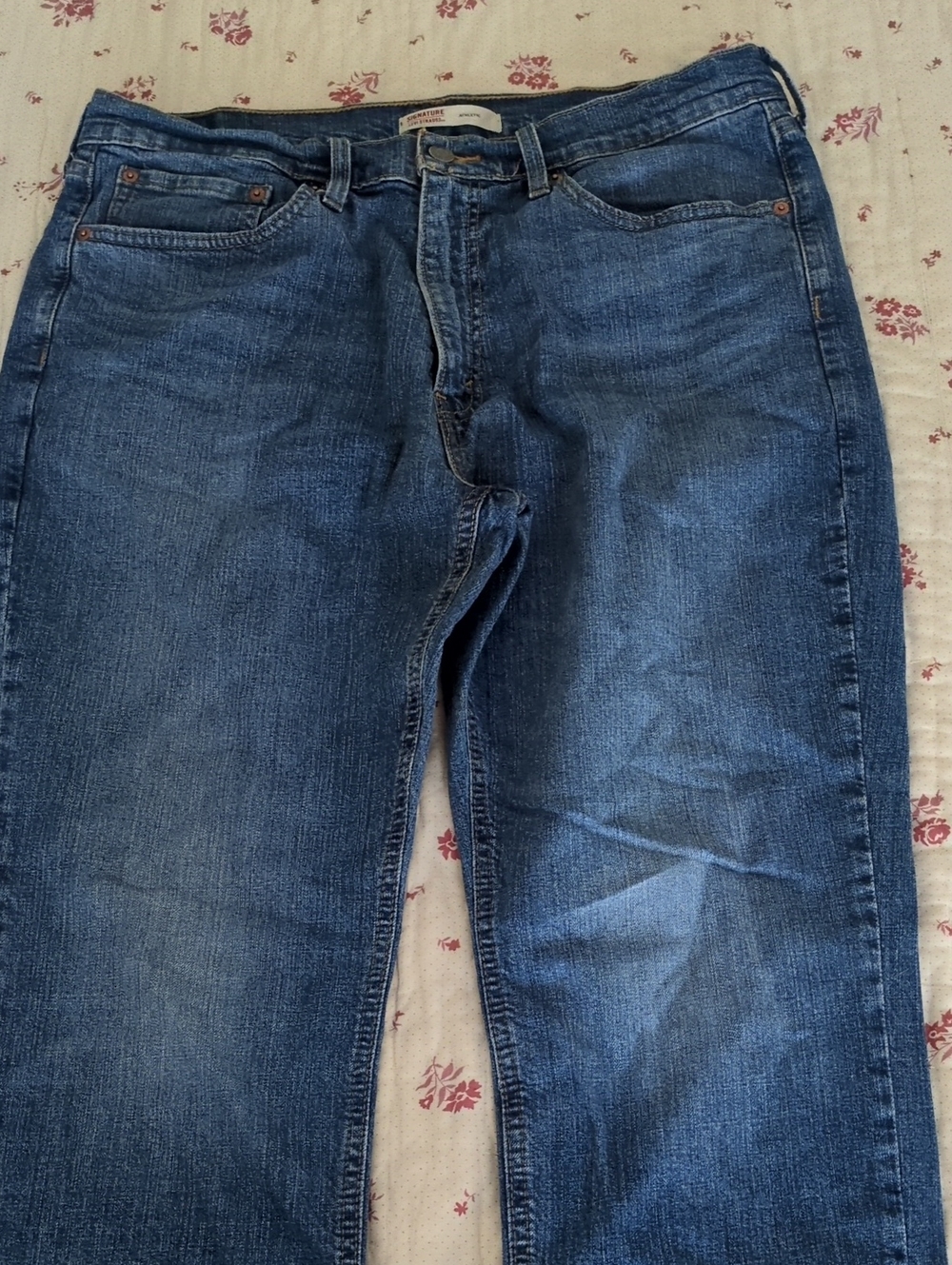 Levi's Men's Dark Blue Straight Jeans